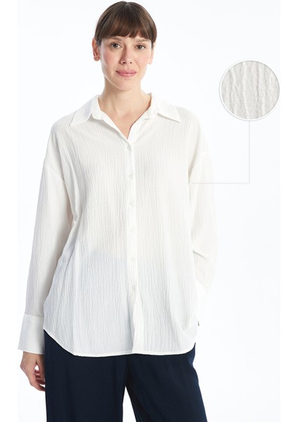 Yeni Sezon Dokulu Kadın Gömlek Tunik