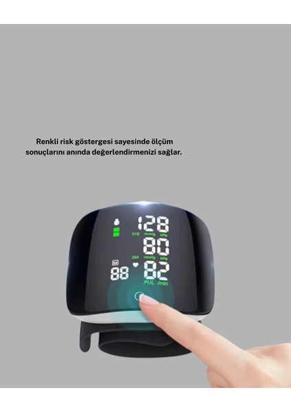Bfs Taşınabilir Dijital Tansiyon Aleti – Bilekten Ölçüm, Aritmi Uyarısı ve Risk Göstergesi modelleri