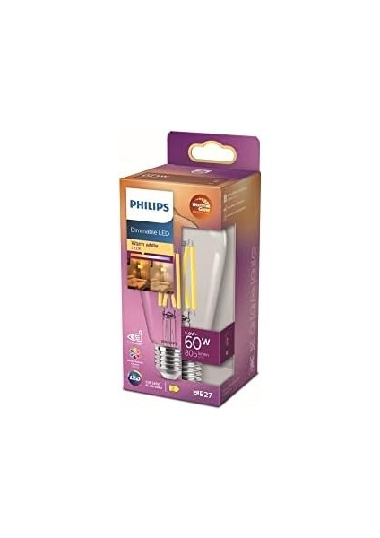 LED 60W ST64 E27 Kısılabilir Filament Ampul WGD90 modelleri