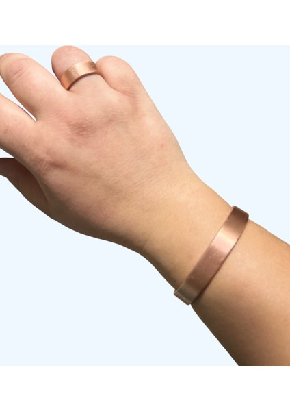 Mıknatıslı Ham Bakır Bileklik & Yüzük modelleri