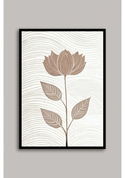 3 Parça Çerçeveli Dekoratif Çiçekler Ahşap Tablo Seti, Ev Dekoru Bestablo indirimleri