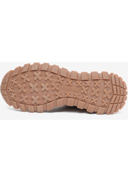 Erkek Vizon Hakiki Deri Su Geçirmez Outdoor Ayakkabı 5K1GA16351