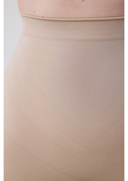 Ten Rengi Dikişsiz Yüksek Bel Toparlayıcı Şort Korse fiyatları