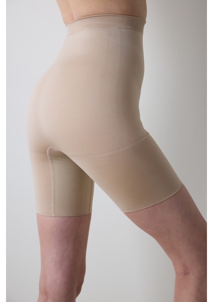 Ten Rengi Dikişsiz Yüksek Bel Toparlayıcı Şort Korse indirimleri