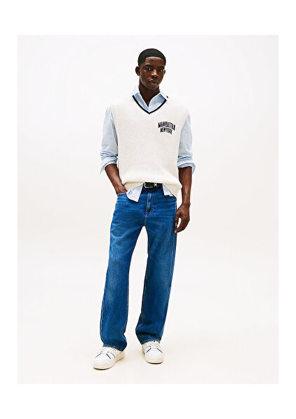 Erkek Denim Straight Jean