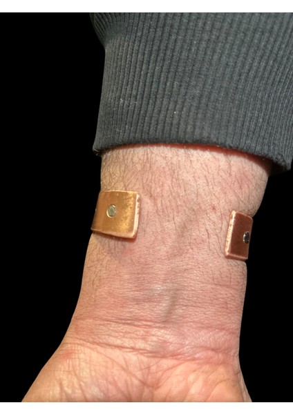 Ayetel Kürsi Işlemeli Mıknatıslı Saf Bakır Bileklik ( Iç Kısımda) fırsatları