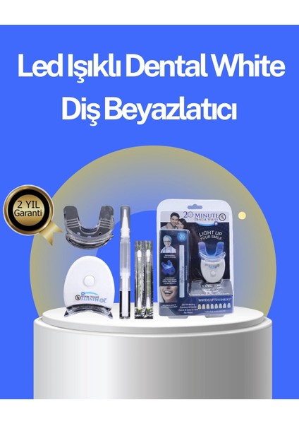 Evde Kullanıma Uygun LED Teknolojili Diş Beyazlatma Kiti