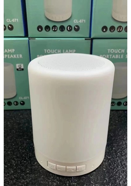 CL-671 Şarjlı Dokunmatik Gece Lambalı Bluetooth Hoparlör fiyatları