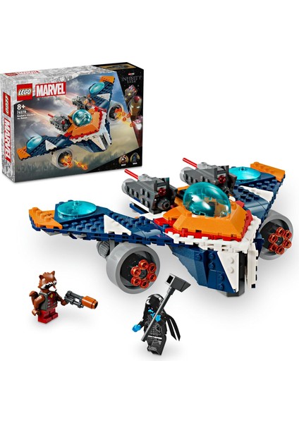 | ’in Warbird Aracı Ronan’a Karşı 76278 – 8 Yaş ve Üzeri Süper Kahraman Seven Çocuklar Için Inşa Edilebilen Uzay Gemisi Içeren Yaratıcı Oyuncak Yapım Seti (290 Parça)