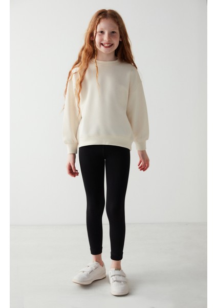 Pretty Siyah Termal Tayt