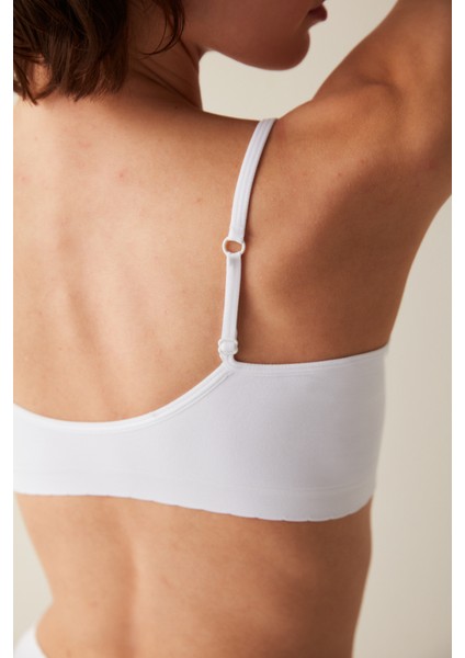 Optik Beyaz Nu Basic Balensiz Çıkarılabilir Kaplı Sütyen fırsatları