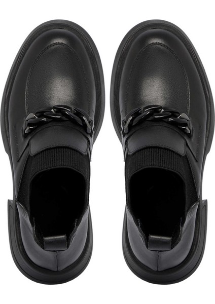 Siyah Deri Kadın Casual Bot - K24K1BT67504-A23 indirimleri