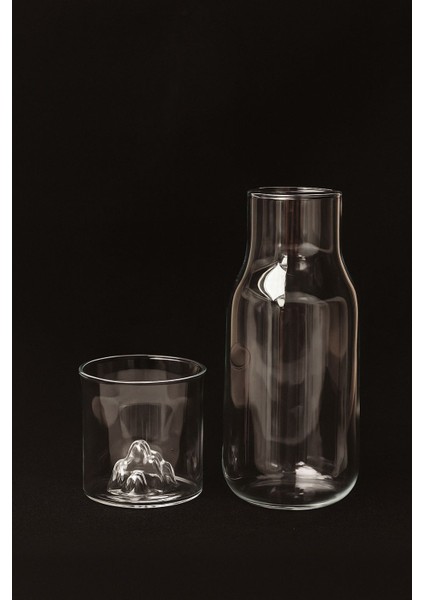 Cam Sürahi ve Bardak Seti 2 Parça – Şık, Modern ve Minimalist Tasarım fiyatları