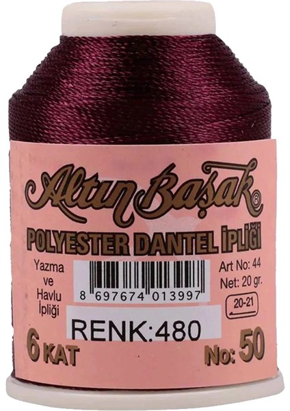 Altınbaşak Oya ve Dantel Ipi 20 gr - - No: 480