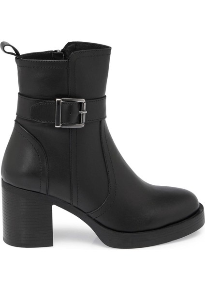 Siyah Hakiki Deri Kadın Casual Bot - K24K1BT67623-A23 modelleri
