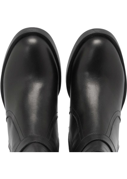 Siyah Hakiki Deri Kadın Casual Bot - K24K1BT67623-A23 indirimleri