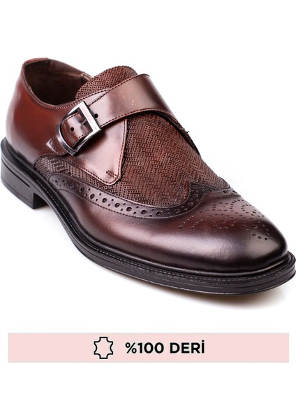 Hakiki Deri, Bağcıksız, Iç Dış Deri Erkek Ayakkabı