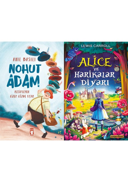 Nohut Adam (Anıl Basılı) ve Alice ve Harikalar Diyarı (Lewis Carroll)