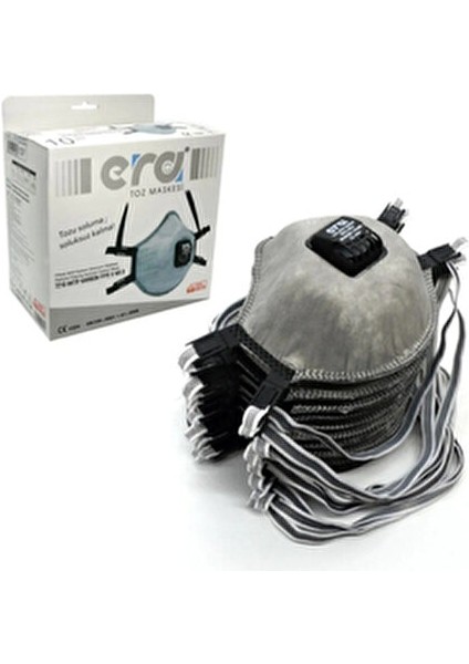 Era 7210 Ffp2 Aktif Karbon Solunum Maskesi