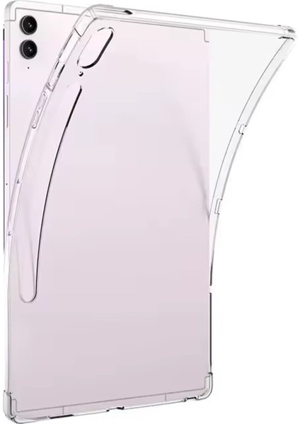 Samsung Galaxy Tab S10 Fe Plus 13.1 Kılıf Anti Şeffaf Tablet Silikon - Şeffaf-(5 - ?99?04E9-9G9