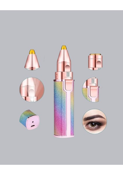 Mini Yüz ve Kaş Epilatörü – 8000 Rpm Güçlü Motor ve Paslanmaz Çelik Başl? - ?08?91E4-5G9 modelleri