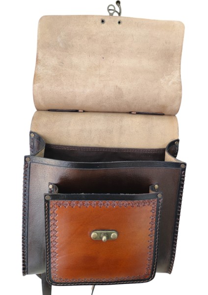 El Yapımı Hakiki Deri Kadın Sırt Çantası - Vintage Tarz Laptop ve Iş Çantası - Geniş Hacimli Günlük Kullanım Için Şık ve Dayanıklı Tasarım modelleri