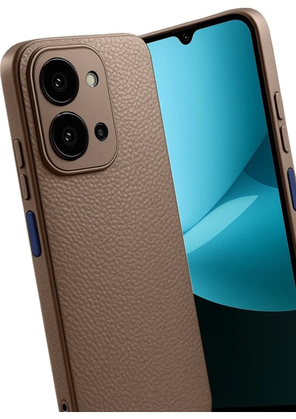 Xiaomi Redmi 15C 4g Thermax Silikon Kılıf - KAHVERENGI-(5796) - M203K775-R29203 modelleri