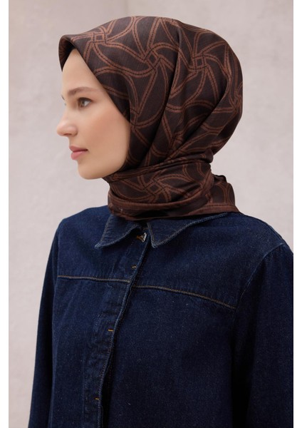 % 100 Twill Ipek Eşarp 4221D 84