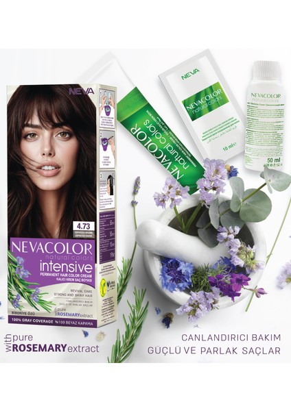 Intensıve 2\'li Set 4.73 Espresso Kahve Kalıcı Krem Saç Boyası Seti fiyatları