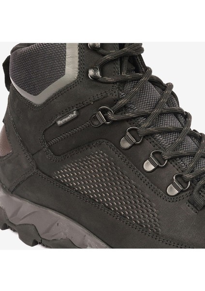 Erkek Siyah Hakiki Deri Su Geçirmez Outdoor Bot 5K1GB00173