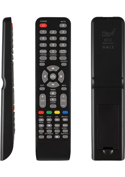 Onvo/nordmende OV32150 OV39150 OV42250 OV43250 LCD Kumanda 2200-EDR01NV1