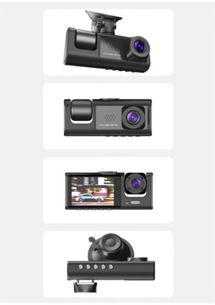 Bfs 1. 3 Kameralı Full Hd Araç Kamerası – Ön, Iç ve Arka Görüş ile %100 Kapsama fiyatları