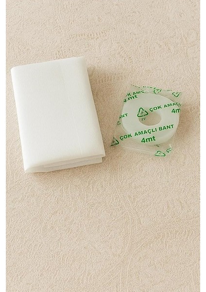 Tek Kanat Pratik Sineklik, 0.75 m x 1.25 m Tül, Kapı & Pencere Uyumlu, 4 M Yapıştırma Bantlı fiyatları