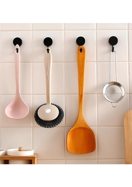 Kendinden Yapışkanlı Renkli Duvar Askısı(4 Adet) fırsatları