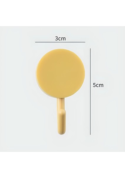Kendinden Yapışkanlı Renkli Duvar Askısı(4 Adet) indirimleri