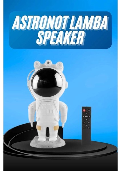 Bfs Gece Lambası Astronot Bluetooth Hoparlörlü Galaksi Işık Projektörü fiyatları