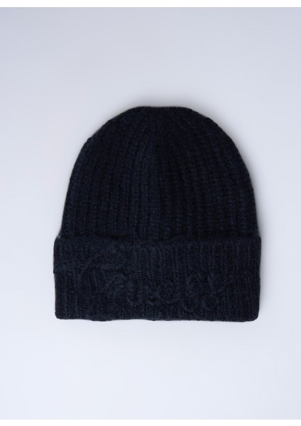 Siyah Kadın Bere Lexie Kadın Yün Karışımlı Triko Be