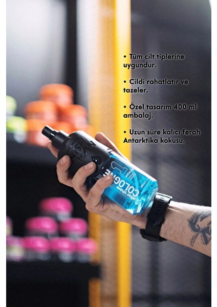 Tıraş Sonrası Kolonya Antarctica No.1 Ferahlatıcı Koku 400 ml Tüm Cilt Tiplerine Uygun modelleri