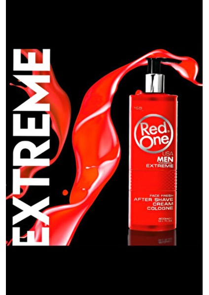 Red One Krem Kolonya Extreme Ferahlatıcı Etki 400 ml Erkekler İçin Nemlendirici indirimleri