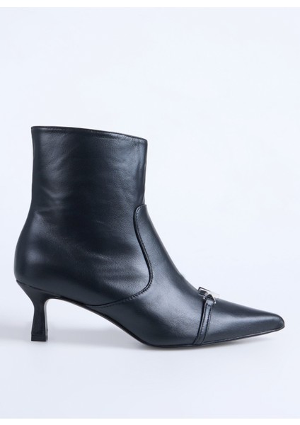 Siyah Kadın Topuklu Bot 91D2548NAP550