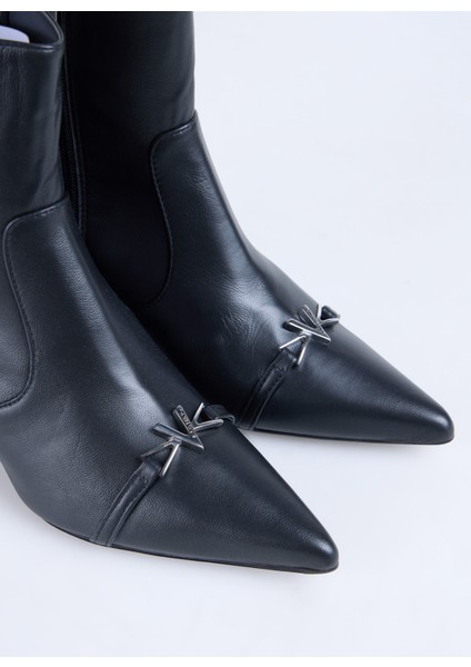 Siyah Kadın Topuklu Bot 91D2548NAP550 indirimleri
