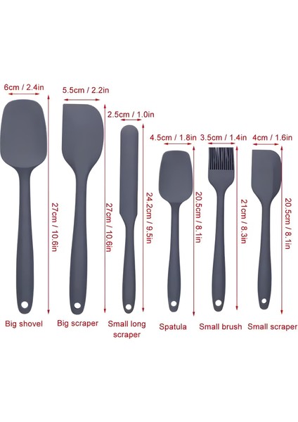 Silikon Spatula ve Fırça Seti indirimleri