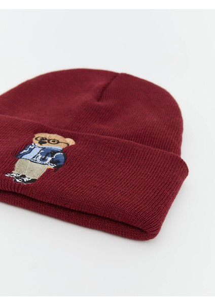 Yeni Sezon Ayı Teddy Nakışlı Kadın Bere modelleri