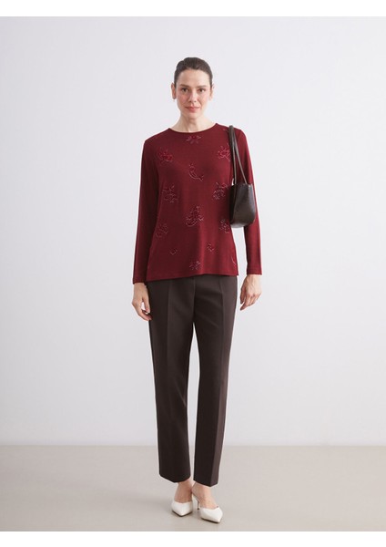 Yeni Sezon Bisiklet Yaka Desenli Kadın Tişört fiyatları