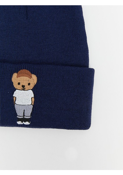 Yeni Sezon Ayı Teddy Nakışlı Kadın Bere fiyatları