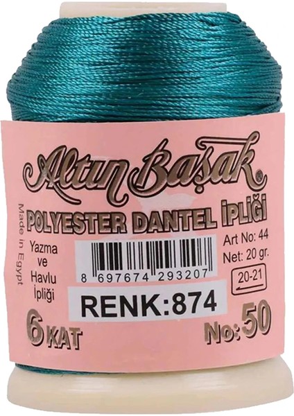 Altınbaşak Oya ve Dantel Ipi 20 gr - - No: 874
