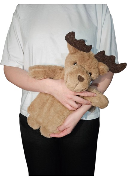 Geyik Peluş Kılıflı Sıcak Su Torbası 600 ml