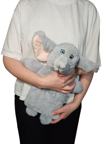 Fil Peluş Kılıflı Sıcak Su Torbası 600 ml