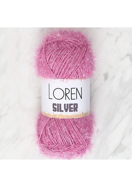 Loren Silver Gül Kurusu El Örgü Ipi - RS0012 - 34081