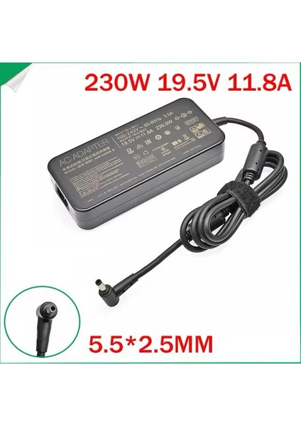 Monster Tulpar T7 Notebook Uyumlu Adaptör Şarj Cihazı 230W 5.5*2.5ml